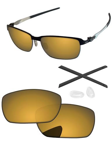 Image of Replacement Lenses & Rubber Kits for Oakley Tinfoil OO4083 Sunglass - Precision Fit, UV Block & Impact Resistant