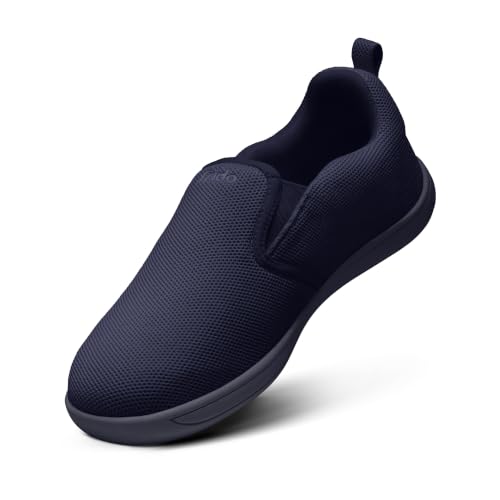 Image of Frido Cloud Comfort Slip-On & Lace-up Shoes for Men, Zero-Drop Barefoot Style & Wide Toe Box, Lightweight Casual Walking Shoes, Flexible Sole for Natural Alignment, Available in Arch & Without Arch