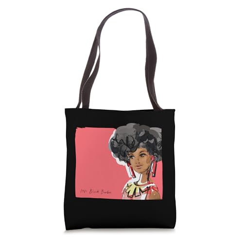 Bolsa Tote con ilustración de Barbie de los años 80 miniatura 1