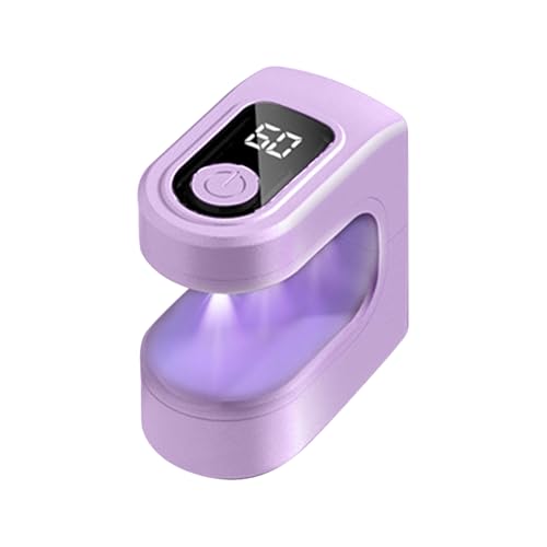 Mini Dispositivo De Lámpara Ultravioleta - Herramienta De Endurecimiento De Esmalte De Gel Compacta, Aparato De Secador De Uñas | UV Portátil, Pequeña Lámpara De Manicura Para Salón Uso De