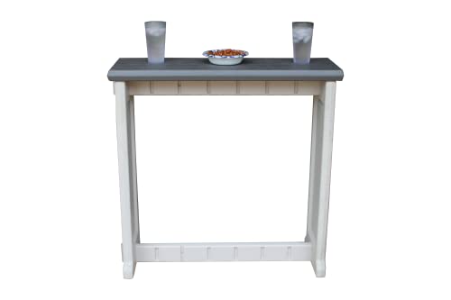 Leisure Accents Single Bar Deep Grey Top & Warm Grey