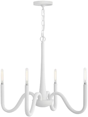 Hinkley Maris Medium Chandelier, Textured Plaster