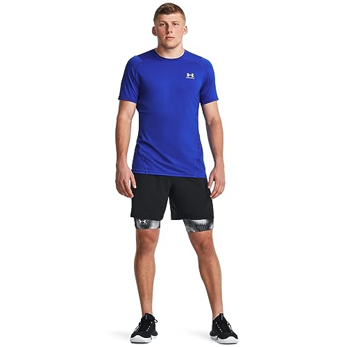 Image of Under Armour Men's UA HG Armour Comp SS Short Sleeve Functional Shirt Quick Dry T-Shirt with Compression Fit