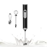 Kaffeemixer | Leistungsstarker elektrischer Mixer mit 3 Stufen mit Köpfen – Rührstab für Getränke, Rührstab, für Milch, Eiweiß, heiße Schokolade, Getränke, Kakao