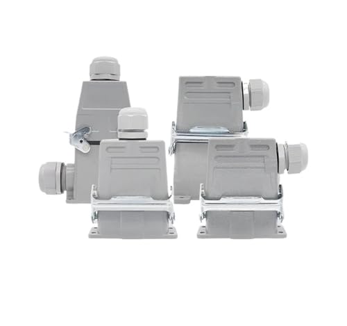 Conector rectangular HDC-HA-10 con carcasa resistente para alta vibración 4