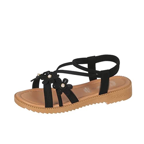 Sandales pour femmes contre les pieds fatigués chaussures de plage plates