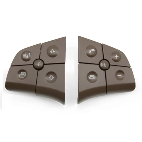 Bouton-poussoir de volant cassé ? Commandes grises pour Mercedes W164