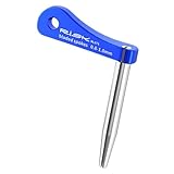 Aosekaa Bicycle Repair Tool Efficient Premium, Handheld, Aluminum Alloy and Steel Bike Spoke Holder for Cycling, fits 0.8mm to 1mm
