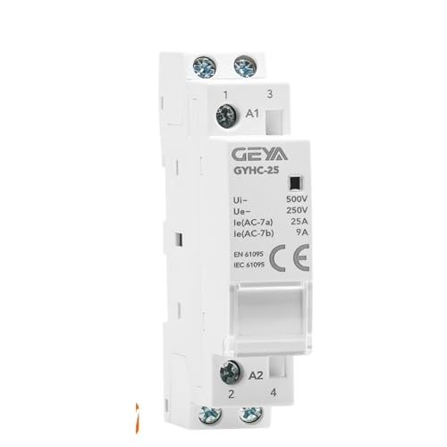 Contacteur modulaire 25A silencieux et performant 2P 2NO 220V