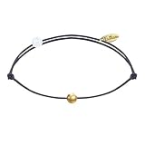 Schmuck Garantiert 1 Jahr (*) LES POULETTES BIJOUX - Armband Link Kleine Vergoldet Perle - Classics - Grau