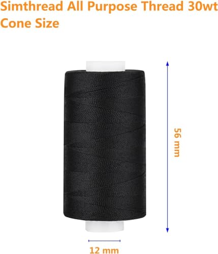 Simthread Sewing Thread Quilting Yarn Affordable All-Purpose Thread 2 Golden Brown - 400 Yards/Spool, Polyester 100% - Image 2