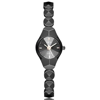 Weicam Women Luxury Round Dial Crystal Analog Quartz Wristwatches Bangle Bracelet
