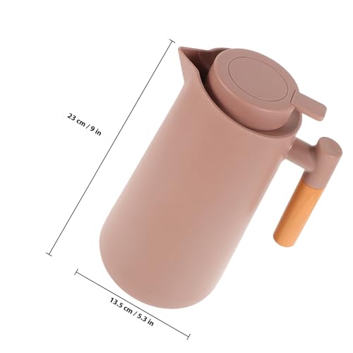 Botella termo al vacío para evitar derrames y mantener el té caliente en camping 3