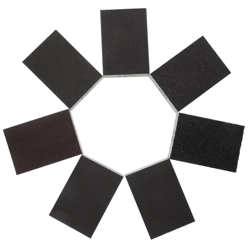 TOBBOMEY 14 Uds Bloques De Papel De Lija Almohadillas De Esponja Para Lijar Bloque De Arena Para Manualidades Papel De Lija De Grano Bloques De Lijado Hoja De Lijado De Acabado