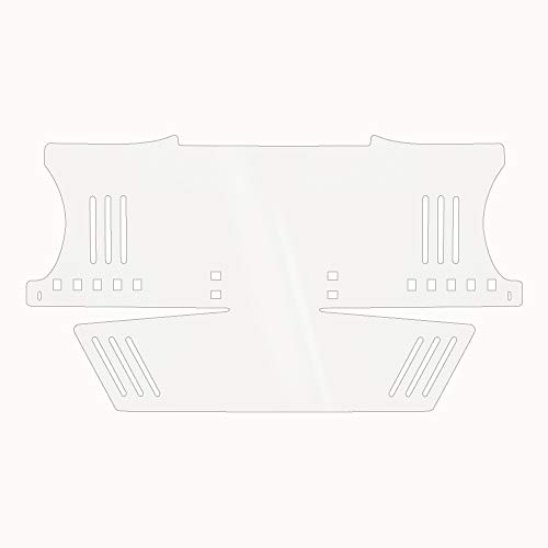 image for Generic Grid D-Flect Football Helmet Face Shield - a Full eyeshield Vi