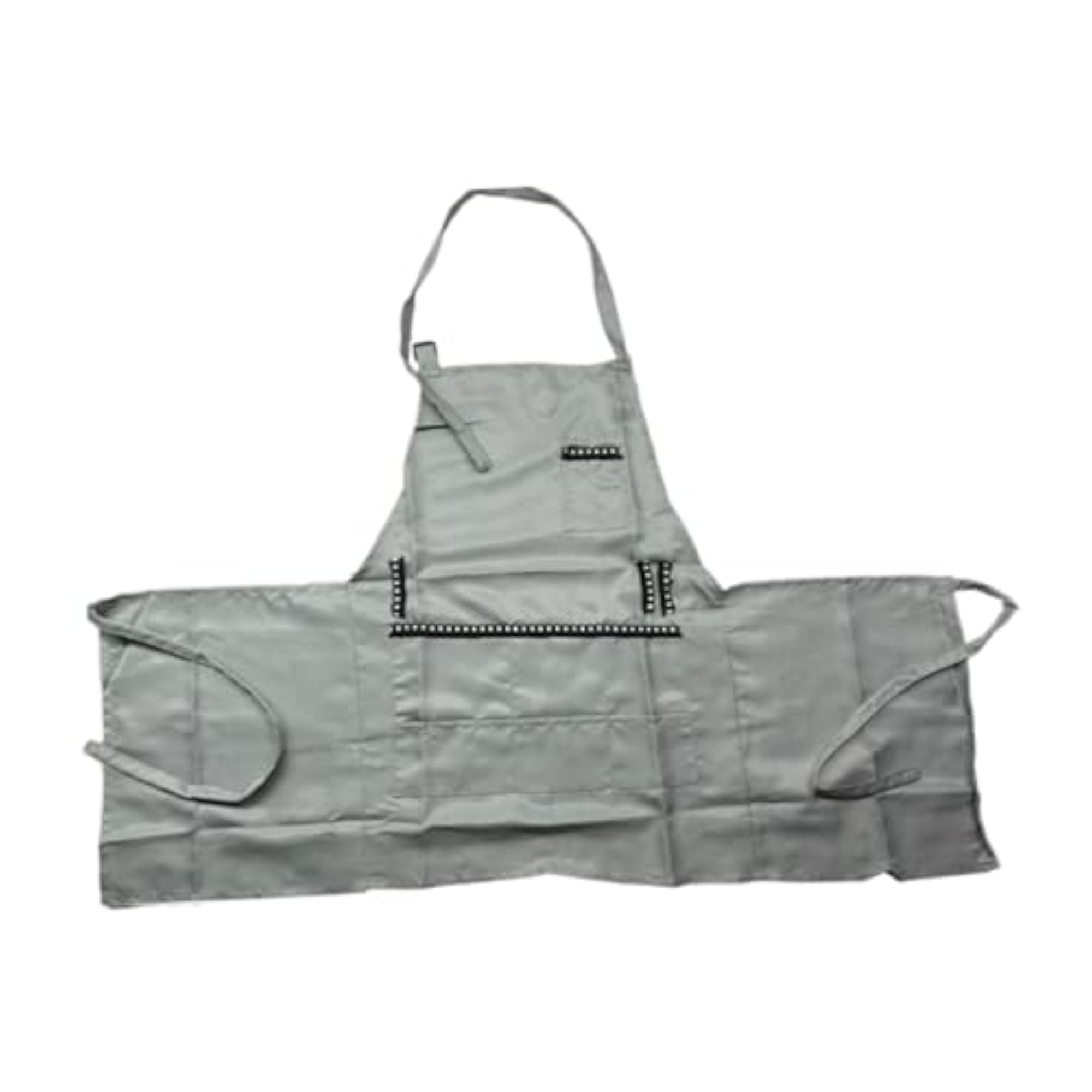 Professional Utility Apron with Pockets, Gray