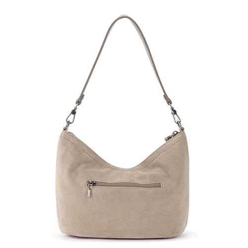 The Sak Jasmine Small Hobo Bag - Premium Leather Women's Purse for Everyday & Travel - Mini Hobo Shoulder Handbag With Zipper Closure & Pockets3