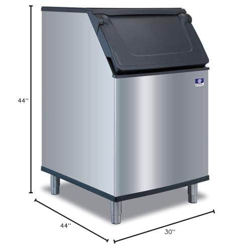 Manitowoc D570 Ice Bin, 30\" W x 34\" D x 50\" H, with Side-hinged Front-Opening Door, Side Grips, 532 lb