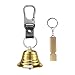 Aymzbd Loud Animal Bell Set Hiking Gear Outdoor Accessories Easy to Use Emergency Whistle Hiking Essentials for Biking Backpacking