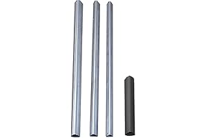 S&K Telescoping Purple Martin House Pole with Ground Socket, 15'