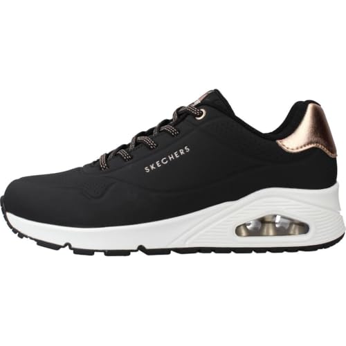 Image of Skechers Women Uno Shimmer Away Sneakers