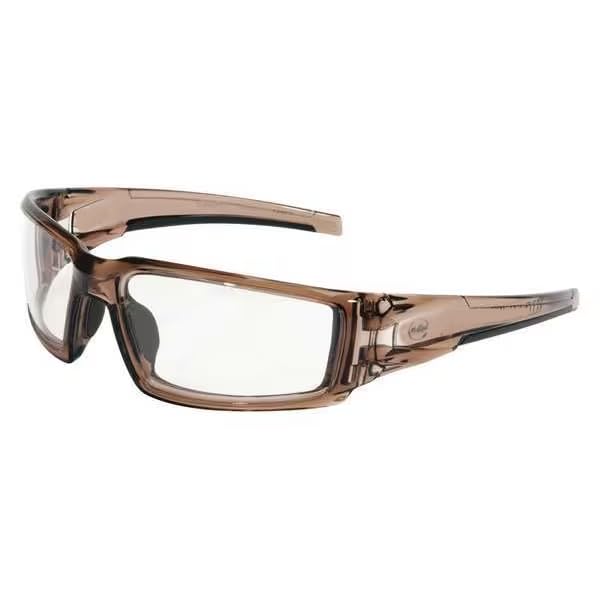 MOLLIFII Safety Glasses, Clear Polarized, Mfr: S2960HS-A
