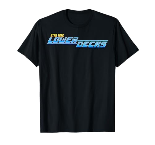 Star Trek: Lower Decks Blue Logo T-Shirt