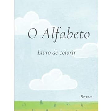 Capa do livro O alfabeto - Livro para colorir (Portuguese Edition)