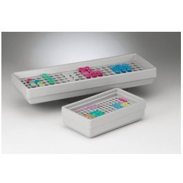 Bel-Art Products H18901-0000 Scienceware Microcentrifuge Sample Tube Rack, 105-Places