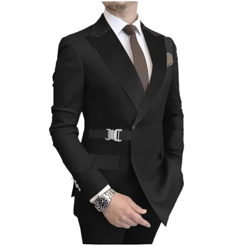 Fashion Men's Suits Set Formal Jacket Pants 2 Piece, Luxury Tuxedos for Wedding Prom Party