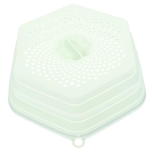 Cabilock Microwave Splatter Cover Heat Resistant Splash Protector for Even Heating Reusable Food Cover for Microwave Keeps Food Fresh Prevents Oil Splatter for Bacon