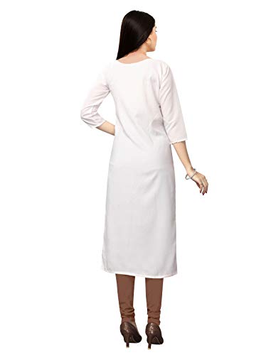 Image of Pinkmint Women's Crepe Regular Kurta