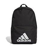 Adidas CLSC BOS BP Sports Backpack, Unisex-Adult, Black/Black/White, Talla única