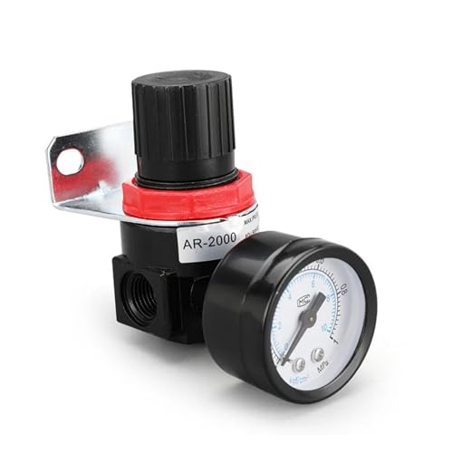 Régulateur de pression d'air AR2000 G1/4 pour stabiliser le flux de votre compresseur
