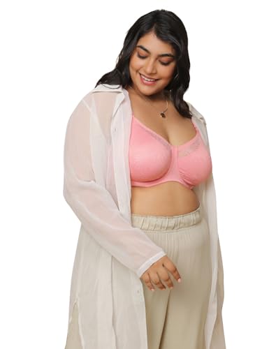Image of Triumph Minimizer Women Bra Wired Non Padded Full Coverage Support Big Cup Bra with Padded Straps Reduces Bust by One Cup Size Comfortable Moulded High Support Bra for All Day Wear Pack of 1