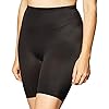 Maidenform-Womens-Cover-Your-Bases-Smoothing-Shapewear-Slip-Short-DM0035 Maidenform womens Cover Your Bases Smoothing Short Dm0035 shapewear half slips, Black, Large US