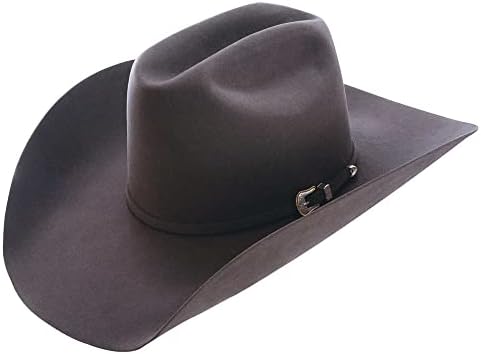 Open Crown Felt Cowboy Hat 