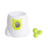 KARMAS PRODUCT Interactive Ball Launcher for Small Dogs with Tennis Balls,Tennis Ball Throwing Machine for Trainning No Remote Control