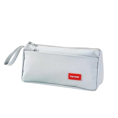 Sileni Pencil Case Large Capacity Pencil Case for Girls Boys Teenagers and Adults Office Stationery Organiser Pouch (Grey) (B0D574YR4W) Amazon Price History, Amazon Price Tracker