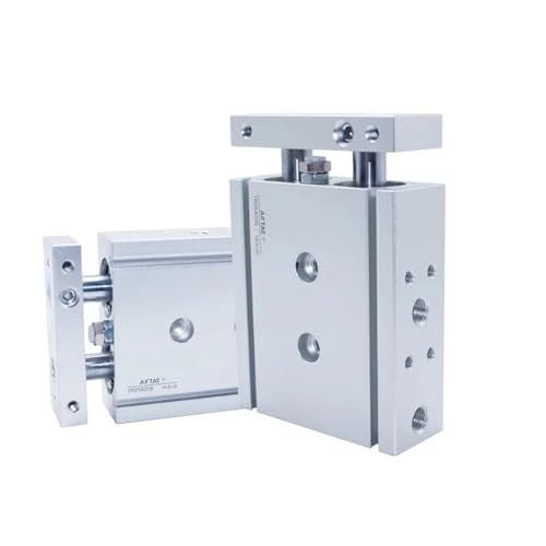 Cilindro de doble eje TR25 anticaída para guías de transferencia automáticas 4