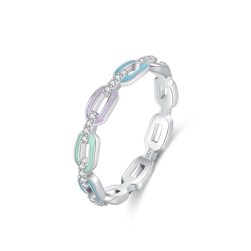 Bague pierre argent zircone cubique forme ronde pour alliance femme élégante