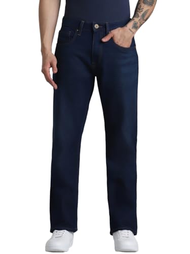 Image of Jack & Jones Men's Relaxed Fit Jeans | Low Rise | Jeans for Men