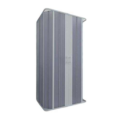 Prodotto made in Italy Box Doccia FLEX a Soffietto 3 lati 100x100x100 cm (Riducibile)