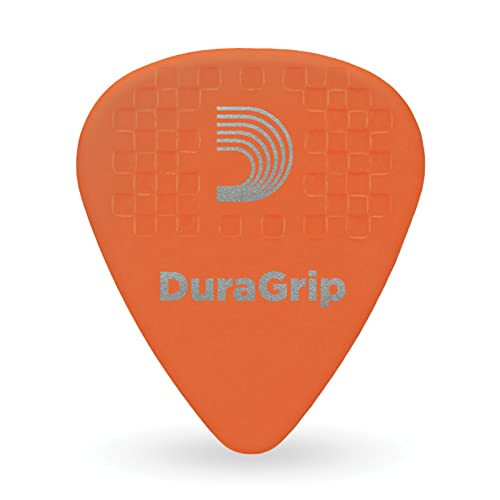 D'Addario Accessories | DuraGrip Púas de Guitarra con Agarre para Guitarra Acústica, Eléctrica y Bajo,...