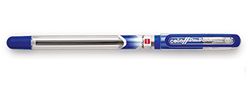 Image of Cello Aspro Mavro Ball Pen (25 Pens Jar - Blue) Pinpoint Ballpoint Pens - Blue (Pack of 10)
