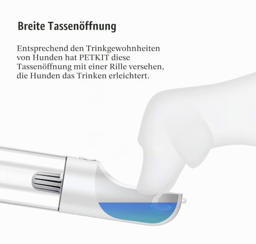 PETKIT P008 EVERSWEET Hundetrinkflasche für unterwegs, Leckdichte Outdoor Trinkflasche - 400ml – Ansicht 5