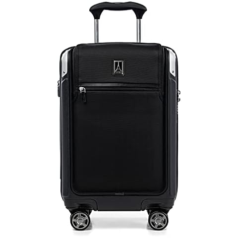 Travelpro Platinum Elite Expandable Hard Case, Black (Shadow Black) (Black) - 409209001 Cover