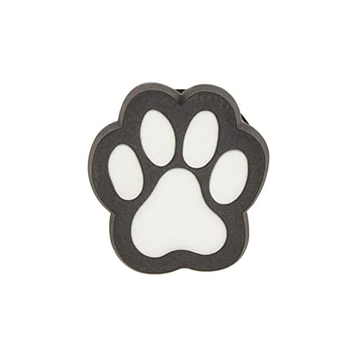 Crocs Jibbitz Pet Shoe Charms| Jibbitz for Crocs, Paw Print, Small