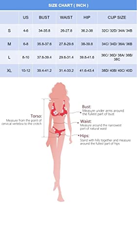 Hilinker Women's Leopard Bikini Set Scoop Neck 2 Piece High Waisted Swimsuit Blue Large #TOP4