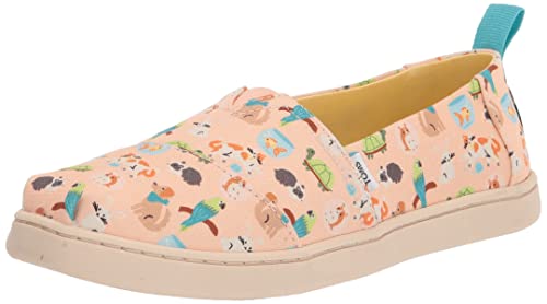 Image of TOMS Kids Tiny Foil Unicorn Tie-Dye Knit Alpargata (Toddler /Little Kid)